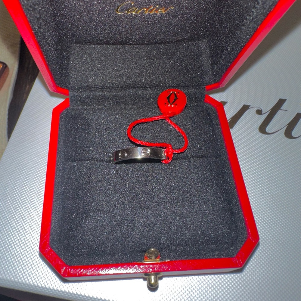 Cartier Love Ring (thin model)